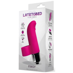 LATETOBED Stimulateur de clitoris Fingy Rose